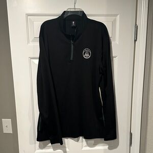Milwaukee Bucks Quarter Zip XL Black